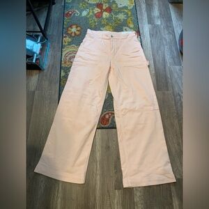 American Eagle Outfitters Light Pink carpenter jeans NWT